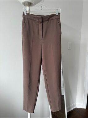 Babaton Atelier Brown Tailored Trousers size 4